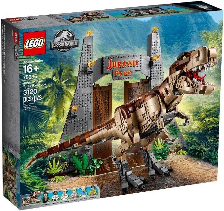 Lego Jurassic World Парк Юрського періоду: лють Ті-Рекса 75936 від компанії ARTMOS - Інтернет магазин - фото 1