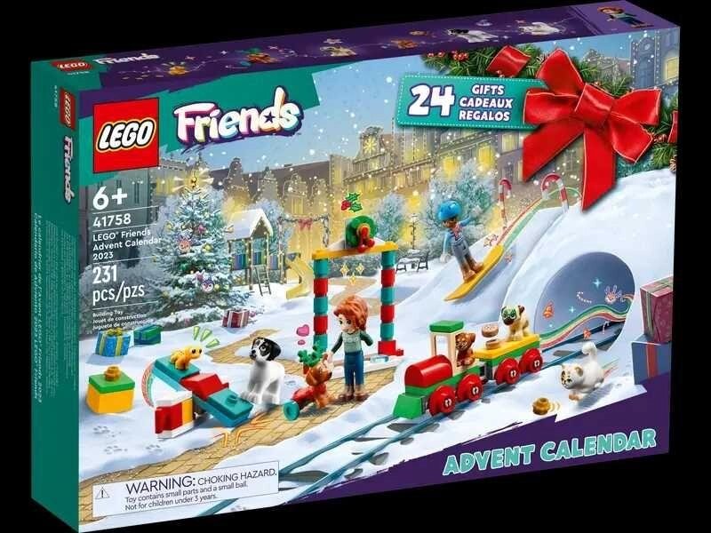 LEGO Новорічний адвент календар Friends 2023. ЛЕГО Друзі від компанії ARTMOS - Інтернет магазин - фото 1