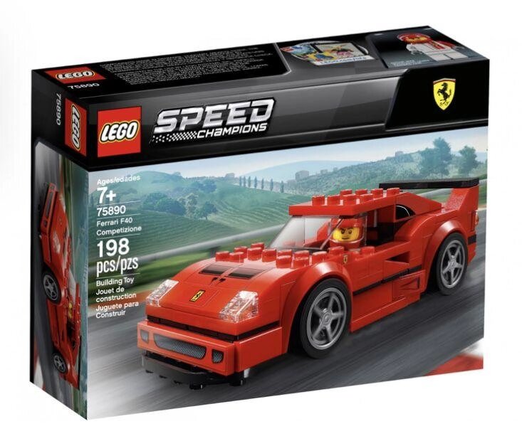 LEGO Speed Champions Ferrari F40 Competizione (75890) від компанії ARTMOS - Інтернет магазин - фото 1