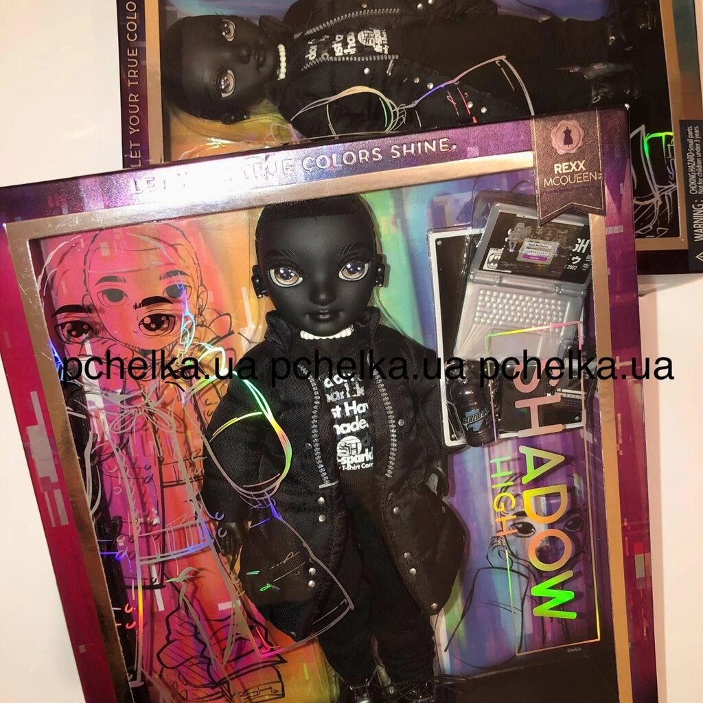 Лялька-хлопчик Rainbow High Shadow Series 2 Rexx McQueen, Рекс Маккуїн від компанії ARTMOS - Інтернет магазин - фото 1