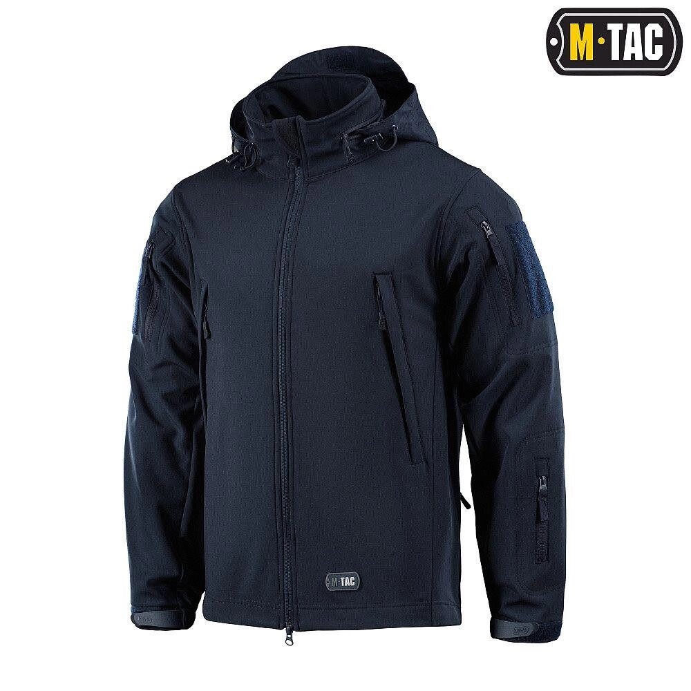 M-Tac куртка Soft Shell Navy Blue M,L, XL від компанії ARTMOS - Інтернет магазин - фото 1