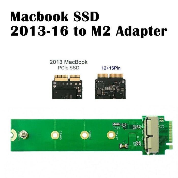 MacBook Air Pro 2013/14/15 SSD M. 2 (NGFF) PCI-e Адаптер, конвертер від компанії ARTMOS - Інтернет магазин - фото 1