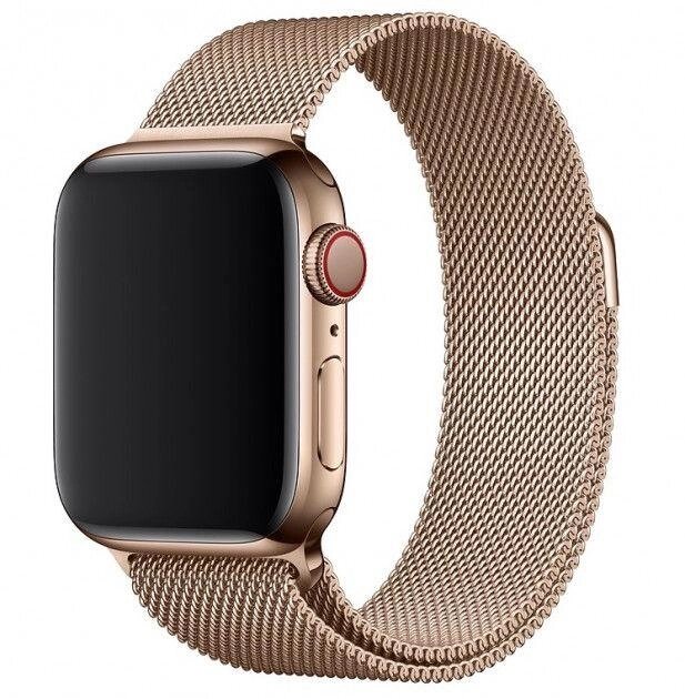 Металевий ремінець Milanese для Apple Watch 38404244 мм Gold від компанії ARTMOS - Інтернет магазин - фото 1