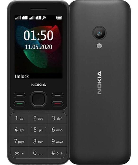 Мобільний телефон Nokia 150 2020 Dual Sim Black від компанії ARTMOS - Інтернет магазин - фото 1