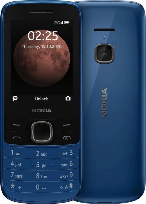 Мобільний телефон Nokia 225 4G Dual Sim Blue від компанії ARTMOS - Інтернет магазин - фото 1