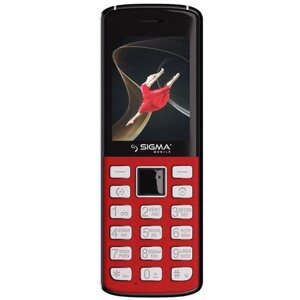 Мобільний телефон Sigma Xstyle 24 Onyx Red