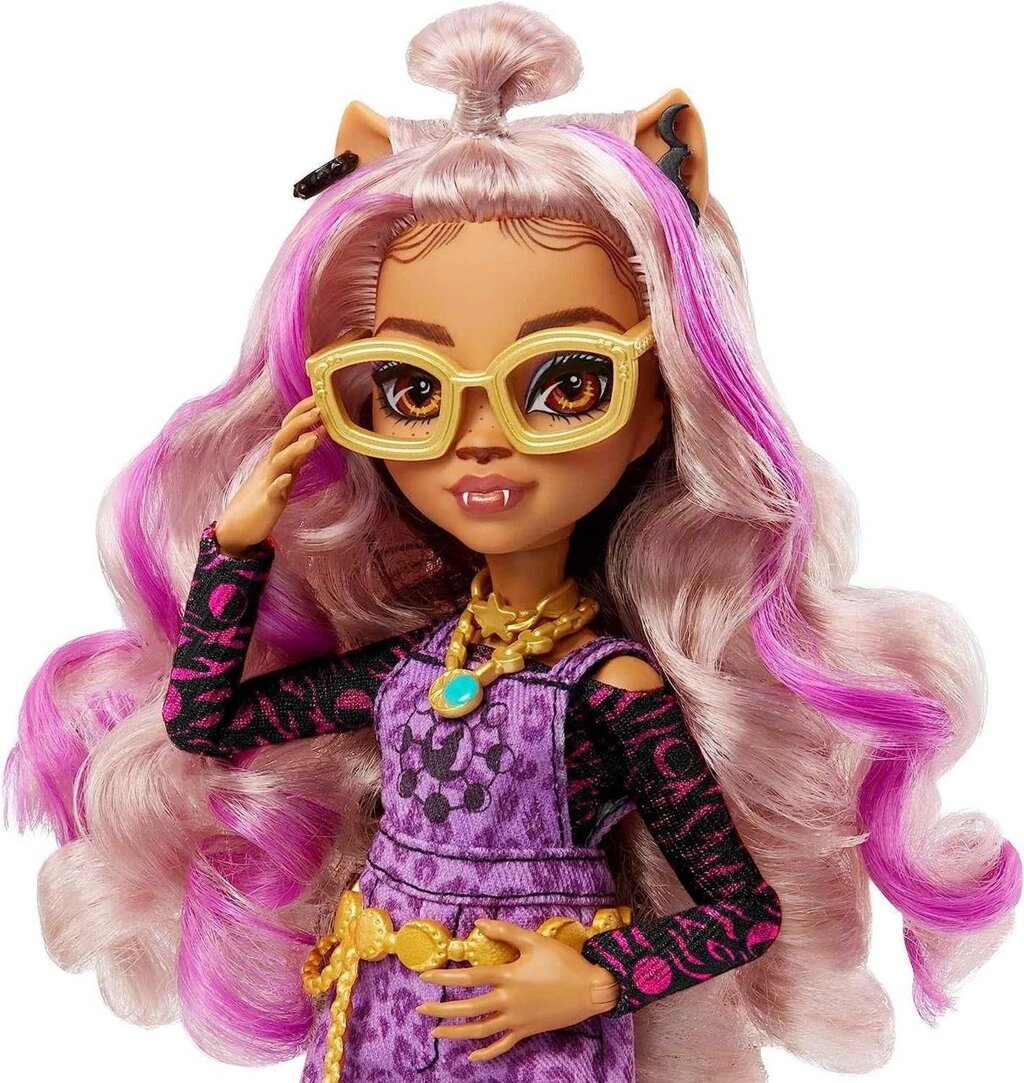 Модна лялька Monster High Clawdeen Wolf c аксесуарами і вихованцем від компанії ARTMOS - Інтернет магазин - фото 1