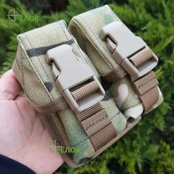 MOLLE-сумісний підсумок A-line СМ2 для двох гранат, мультикам від компанії ARTMOS - Інтернет магазин - фото 1