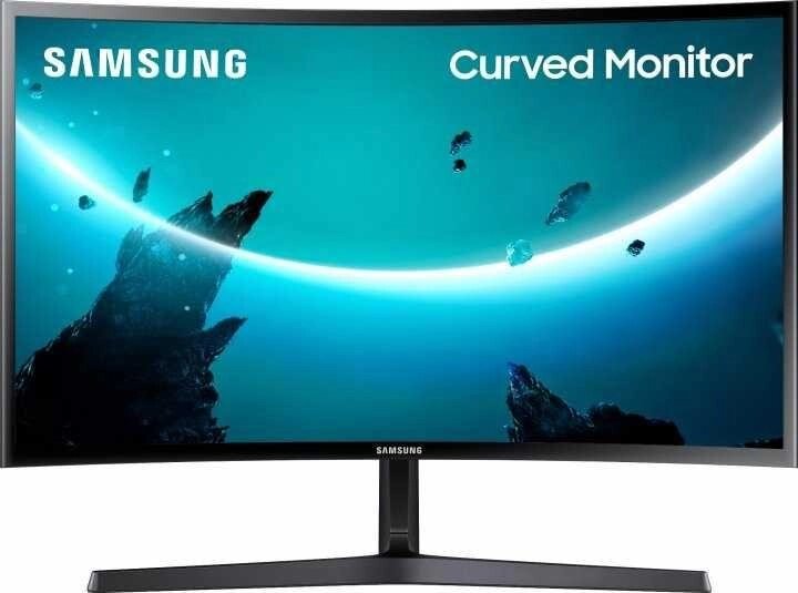 Монітор 23.5 SAMSUNG C24F396FHI CURVED, VA, D-SUB/HDMI,.чорний від компанії ARTMOS - Інтернет магазин - фото 1