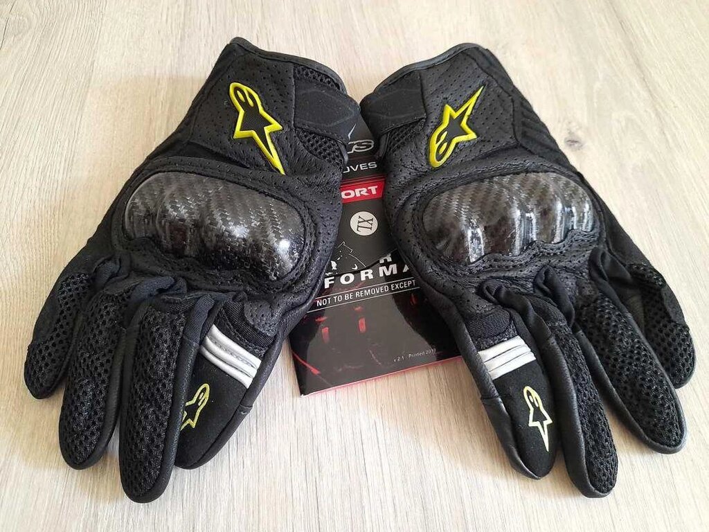 Моторучки Alpinestars SMX 1 AIR V2 MM 93 Rio Gloves рукавички від компанії ARTMOS - Інтернет магазин - фото 1