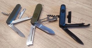 Мультитул MIL-TEC ніж+шило+пила+щопор/mora fiskars Leatherman opinel