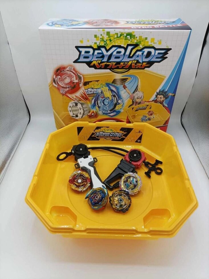 Набір Beyblade Арена+2 або 4 Бейблейди+2 пускових пристроїв, від компанії ARTMOS - Інтернет магазин - фото 1