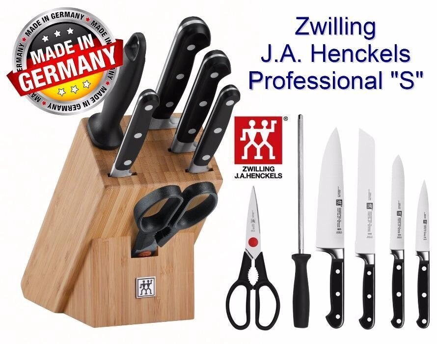 Набір німецьких кутих ножів Zwilling JAHenckels Twin ProfessionalS від компанії ARTMOS - Інтернет магазин - фото 1