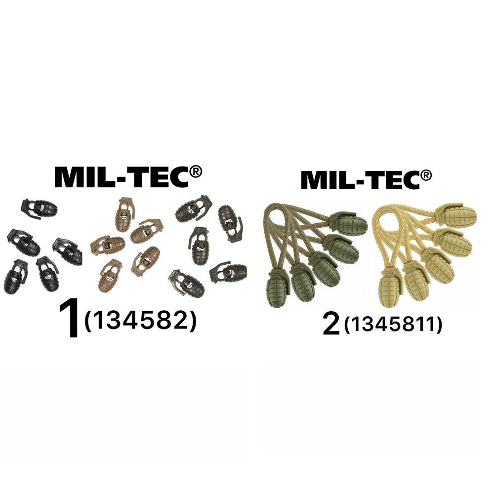 Набір пулерів тактичних Mil-Tec На замок 5шт. Граната Олива 1345811 від компанії ARTMOS - Інтернет магазин - фото 1