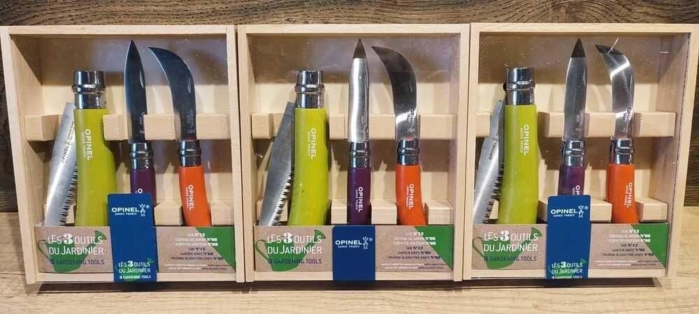 Набір садових ножів Opinel+пила Garden Set 001617 gardena fiskars mora від компанії ARTMOS - Інтернет магазин - фото 1