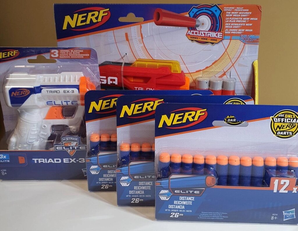 Набір стрілок Hasbro для Nerf Elite Blasters 12 шт. від компанії ARTMOS - Інтернет магазин - фото 1