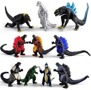 Набір фігурок 10в1 Годзилла Король монстрів, Godzilla vs Kong