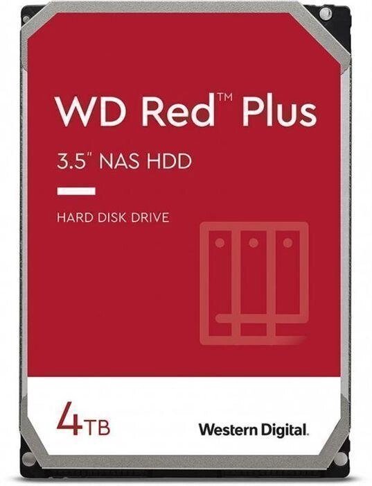 Накопичувач HDD SATA 4.0TB WD Red Plus 5400rpm від компанії ARTMOS - Інтернет магазин - фото 1