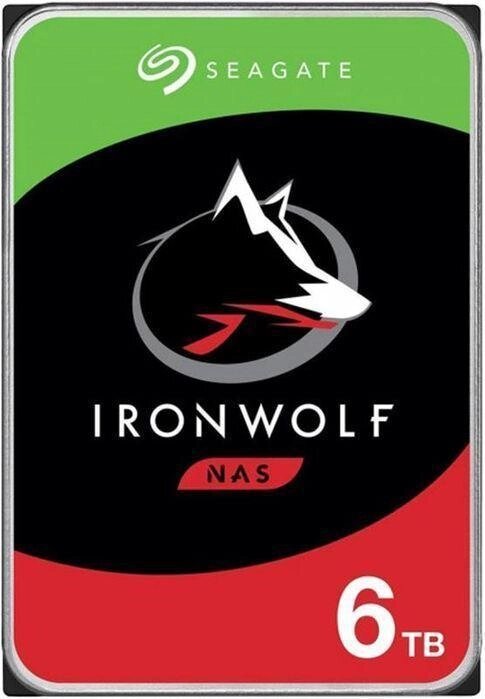 Накопичувач HDD SATA 6.0TB Seagate IronWolf NAS 5400rpm від компанії ARTMOS - Інтернет магазин - фото 1