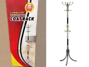 Підлогова вішалка стійка для одягу тренога Coat Rack 16 гачків