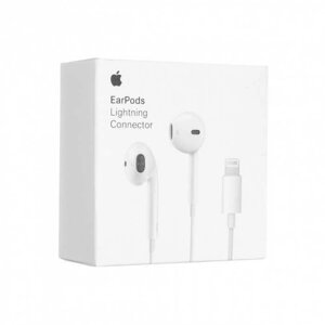Навушники дротові Apple EarPods Lightning Original