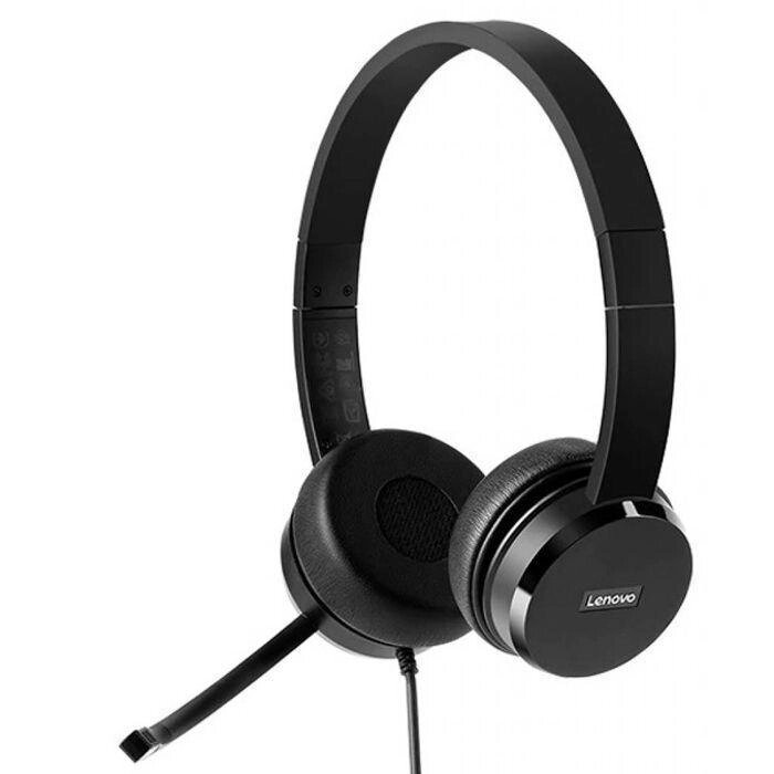 Навушники Lenovo 100 Stereo USB Headset від компанії ARTMOS - Інтернет магазин - фото 1