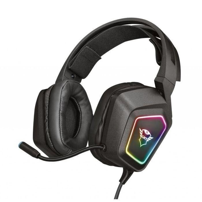 Навушники Trust GXT 450 Blizz RGB 7.1 Surround Gaming Headset RGB BLACK від компанії ARTMOS - Інтернет магазин - фото 1