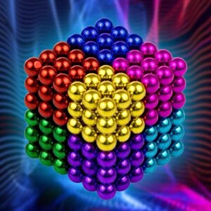 Неокуб головоломка магнітні кульки 216, магнітний конструктор Neocube