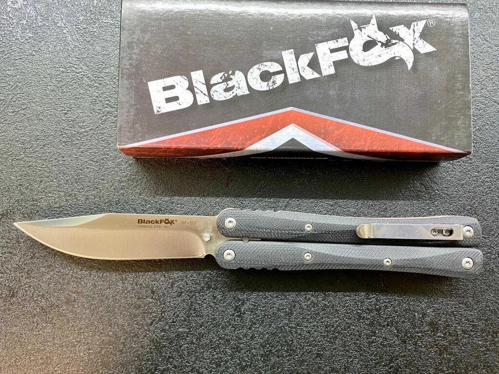 Ніж Balisong метелик BlackFox Breeden Bali, Італія від компанії ARTMOS - Інтернет магазин - фото 1