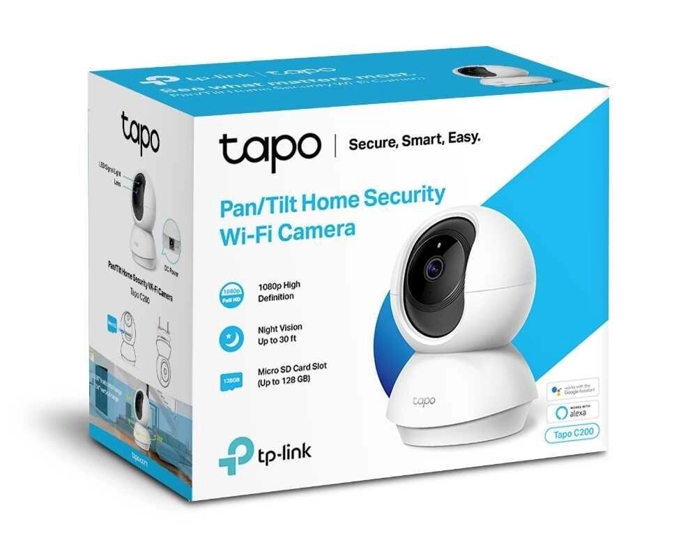 Нова домашня Wi-Fi IP камера Тп лінк Tapo C200 1080p голос від компанії ARTMOS - Інтернет магазин - фото 1