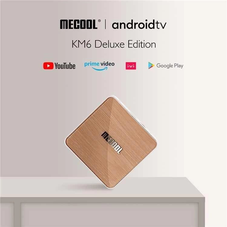 Нова налаштована андроїд смарт приставка Mecool KM6 Deluxe 4/32 від компанії ARTMOS - Інтернет магазин - фото 1