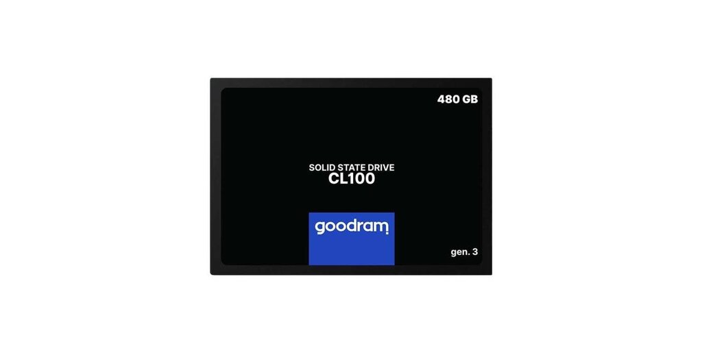 Новий SSD Goodram CL100 120 Gb SATA III 2,5″ GEN. 3TLC 3D від компанії ARTMOS - Інтернет магазин - фото 1