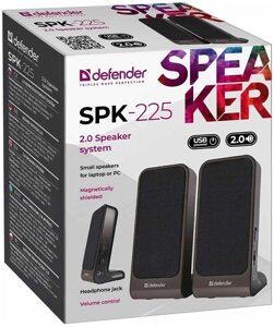Нові мультимедія колонки 2.0 Defender SPK-225, 3,5 мм + USB, 4Вт