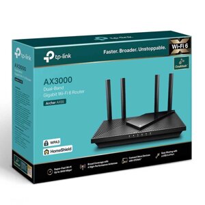 Новий Mesh WiFi 6 Гігабітний 5 ГГц Роутер Tp-Link Archer AX55 AX3000