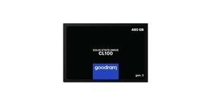 Новий SSD goodram CL100 120 gb SATA III 2,5″ GEN. 3TLC 3D
