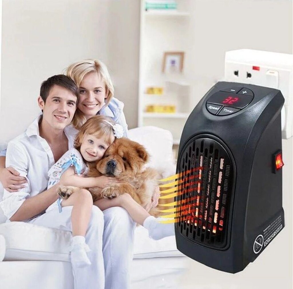 Обігрівач портативний дуйка HANDY HEATER 400W тепловентилятор від компанії ARTMOS - Інтернет магазин - фото 1