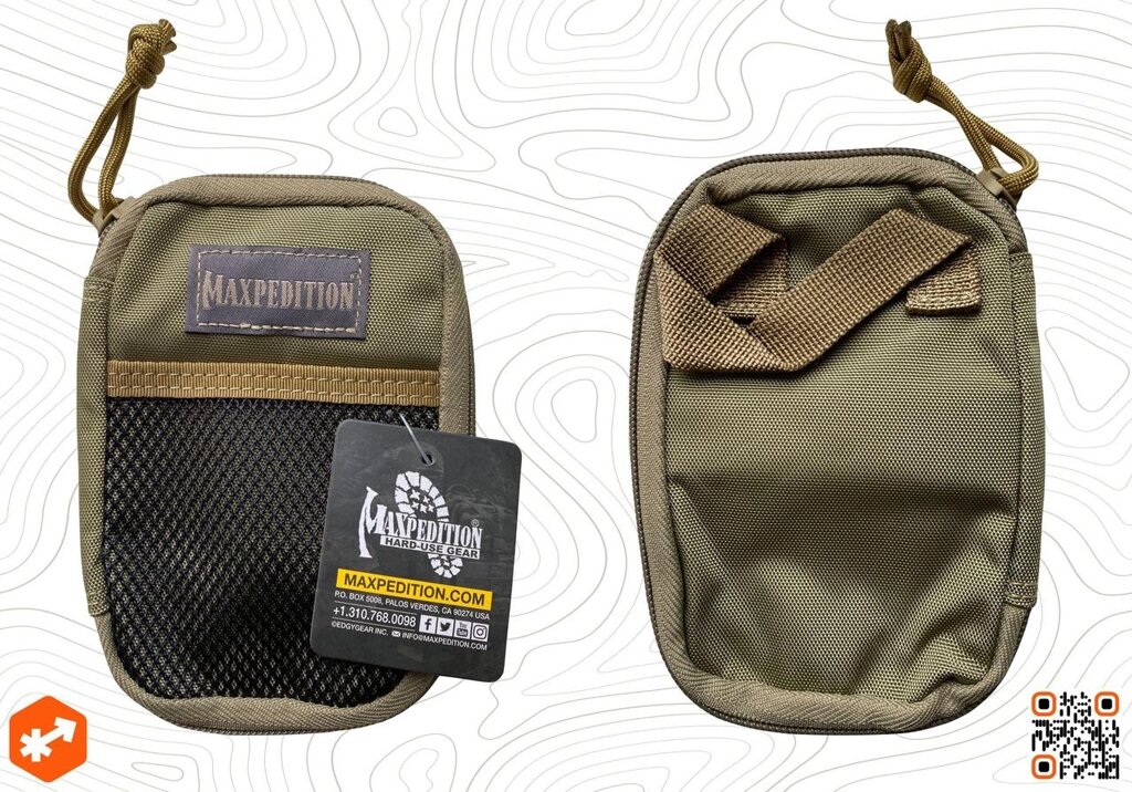 Органайзер Maxpedition Micro Pocket Organizer (Khaki) + подарунок від компанії ARTMOS - Інтернет магазин - фото 1