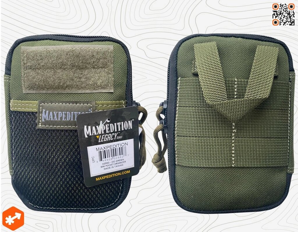 Органайзер Maxpedition Mini Pocket Organizer (OD Green) + подарунок від компанії ARTMOS - Інтернет магазин - фото 1