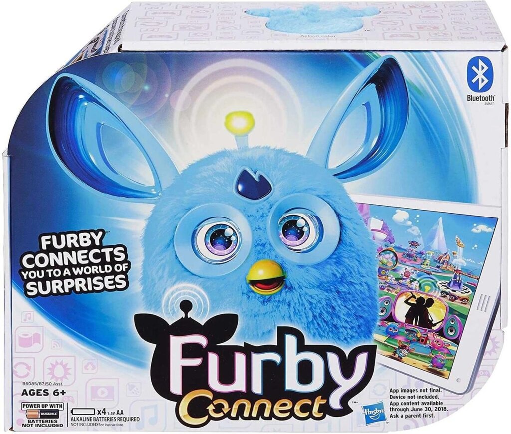 ОРИГІНАЛ Фербі Коннект подарунок. Furby Connect Hasbro blue блакитний від компанії ARTMOS - Інтернет магазин - фото 1