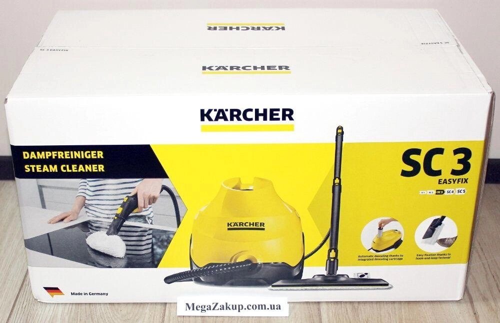 Пароочисник Karcher SC 3 EasyFix (1.513-110.0) Новий! Гарантія! від компанії ARTMOS - Інтернет магазин - фото 1