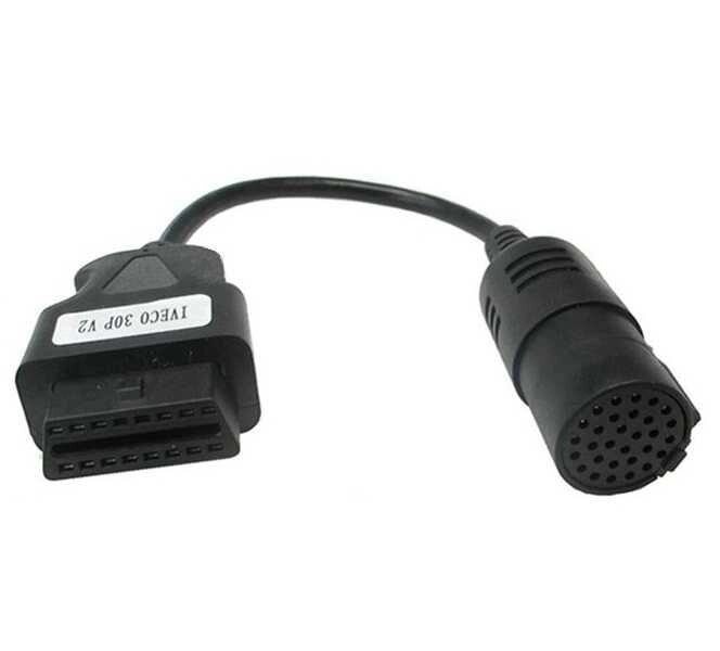 Перехідник OBD2 16 pin для вантажних автомобілів Iveco 30 pin від компанії ARTMOS - Інтернет магазин - фото 1