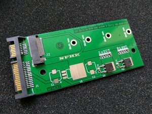 Перехідник M. 2, адаптер 2.5 SATA B+M key M. 2 NGFF SSD (новий)