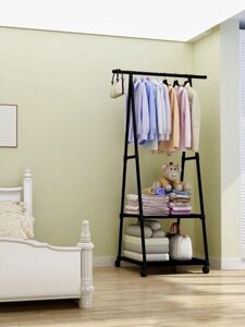 Пересувна вішалка для одягу THE NEW COAT RACK чорна