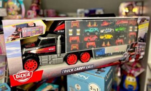 Автотранспортер перевізник авто dickie toys вантажівка