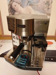 Рожкова кавоварка еспресо Delonghi EC 860 (стік з Німеччини)