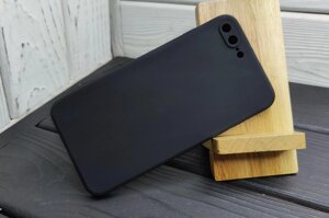 Чохол квадратний TPU на iPhone 8 Plus Щільний. Матовий