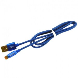 Дата кабель Walker C725 Apple Lightning to USB 1 м Dark Blue