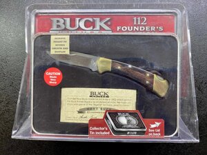 Ніж Buck 112 Founders Edition - Hoyt Buck, 2006 р. в. США