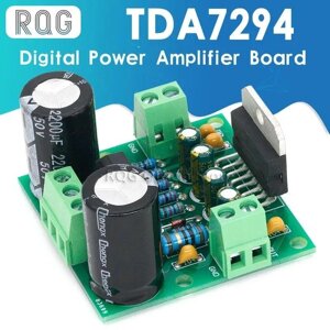 TDA7294 100 W моно підсилювач УМЗЧ. ХАРЧУВАННЯ двополярний, АС 12-32 V