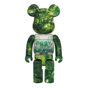 Колекційна фігурка My First Bearbrick Baby Forest Green 400%